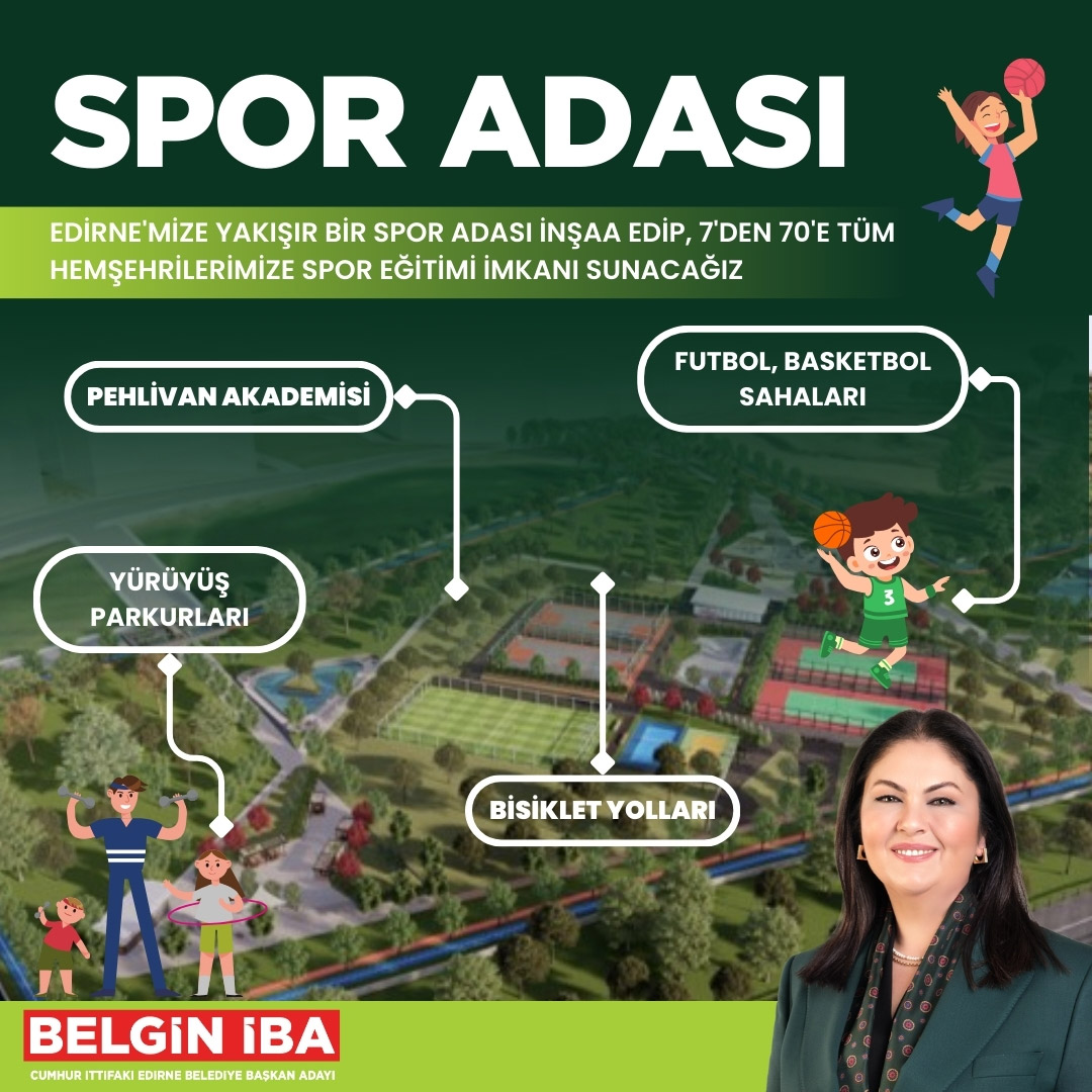 Edirne Spor Adası Projesi