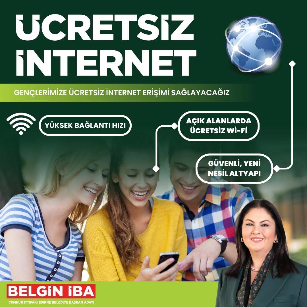 Edirne Ücretsiz Internet Projesi